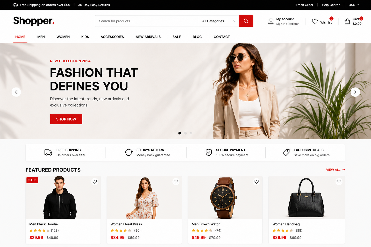 eCommerce Website After