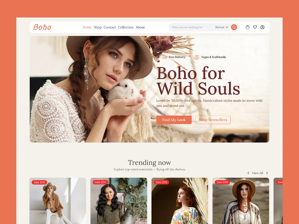 Fashion Shopify store